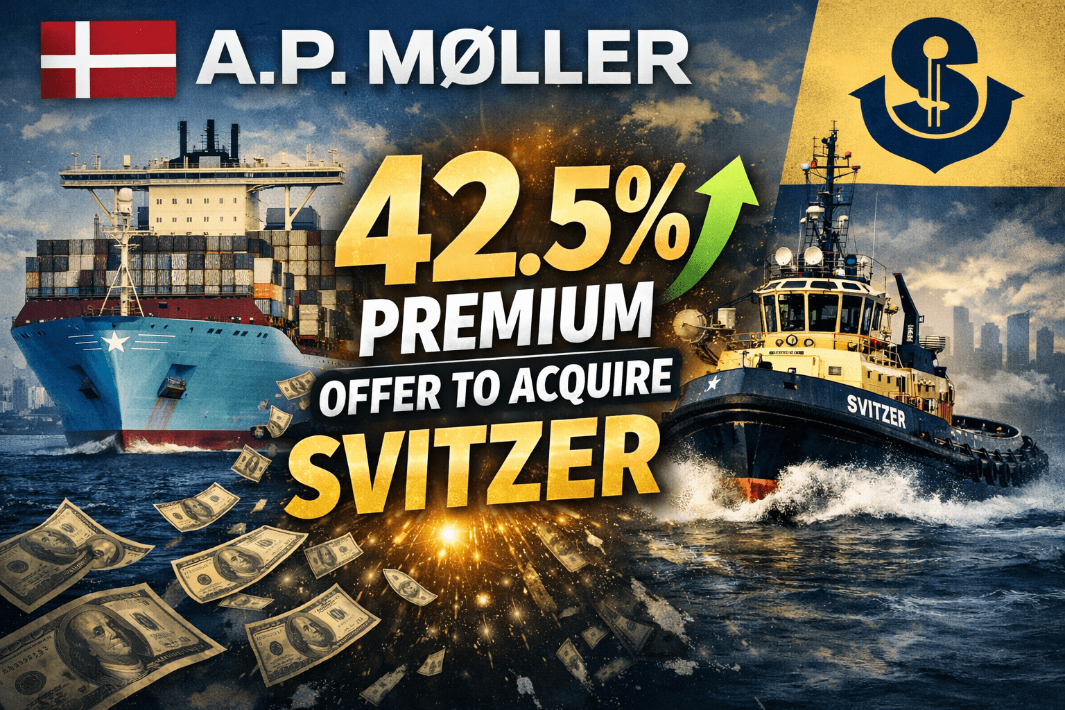 A.P. Moller Offers to Acquire Svitzer