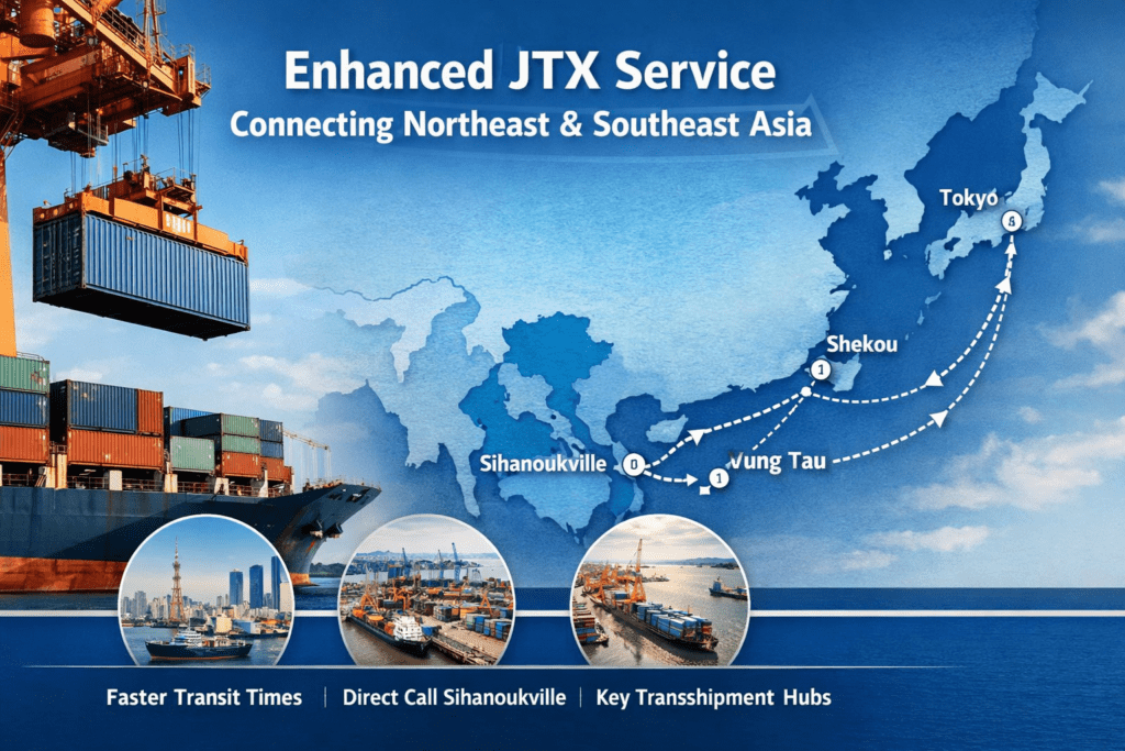 CNC JTX service upgrade port rotation